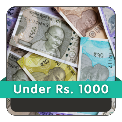 Under ₹1000