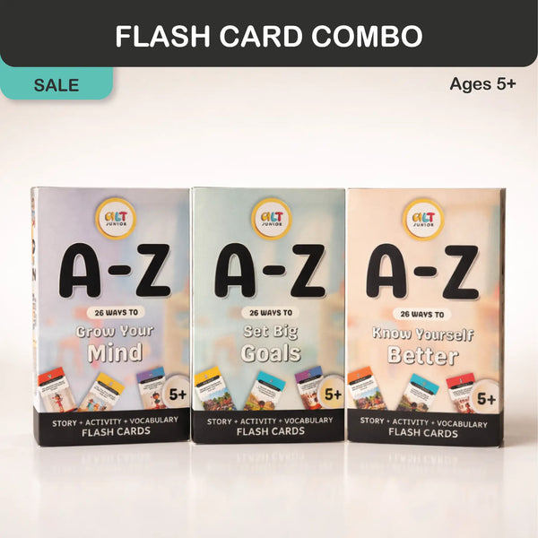A-Z Flash Cards: Life Skills Bundle (Mindset, Self Awareness and Goal Setting)