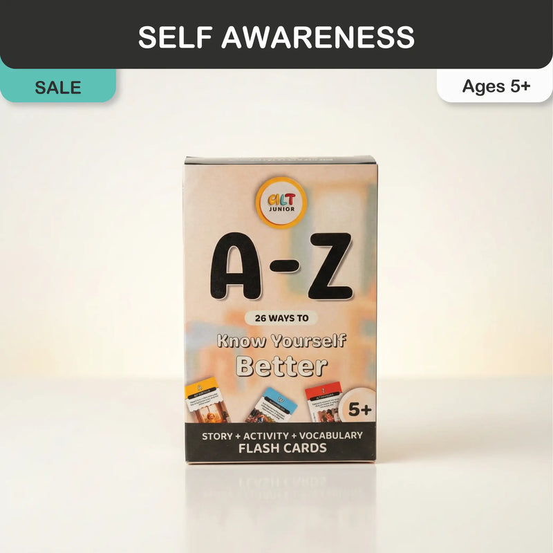 A-Z Know Yourself Better Flash Cards: 26 Activities for Curious Kids