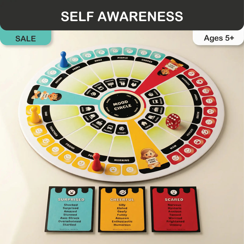Mood Circle - The Family Feelings Board Game