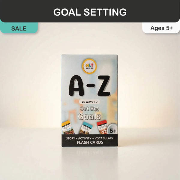 A-Z Big Goals Flash Cards: 26 Activities for Ambitious Kids